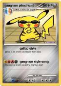 gangnam pikachu