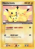 Pikachu family