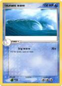 tsunami wave