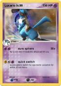 Lucario lv.99 Lucario lv.99