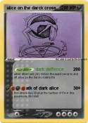 alice on the darck cross alice on the