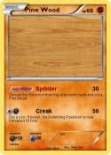 Pine Wood