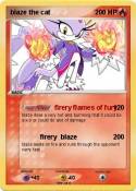 blaze the cat