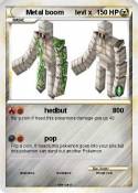 Metal boom levl