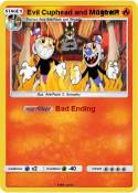 Evil Cuphead and Mugman Evil Cuphead