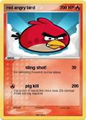 red angry bird