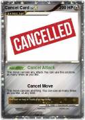 Cancel Card