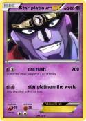 Star platinum