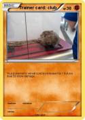 Trainer card: