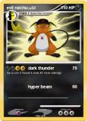 evil raichu