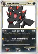 dark pikachu