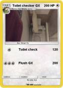 Toilet checker
