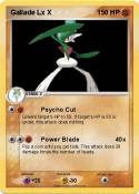 Gallade Lx X