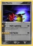 Evil Pikachu Evil Pikachu