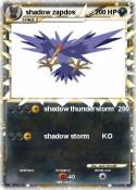 shadow zapdos