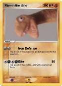 Marvin the dino