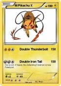 M Pikachu X