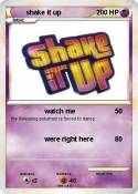 shake it up