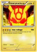 Primal picachu ex Primal picachu