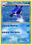 Kyogre in real