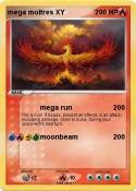mega moltres XY