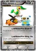 three starters
