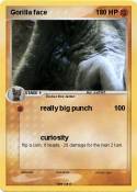 Gorilla face