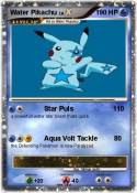 Water Pikachu