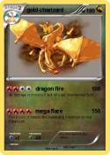 gold charizard