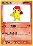 Fire Pikachu
