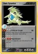  Dark Tyranitar