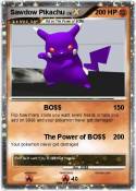 Sawdow Pikachu