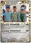 Triple Takedown