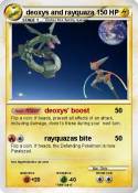 deoxys and