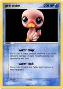 pink water