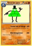 Green bill cipher Green bill