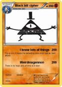 Black bill cipher Black bill
