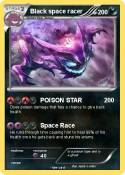Black space racer Black space