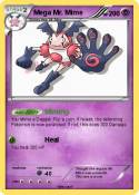 Mega Mr. Mime Mega Mr. Mime