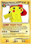 Gangsta Pikachu