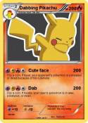 Dabbing Pikachu