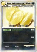 Rare. Yellow