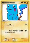 Diamond pikachu