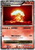 Explosion