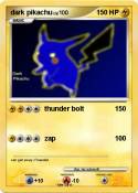 dark pikachu