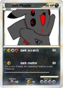 dark Pikachu