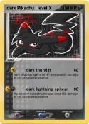 dark Pikachu