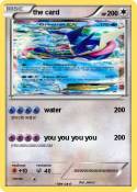 the card