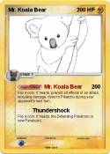 Mr. Koala Bear