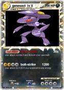 genesect lv X